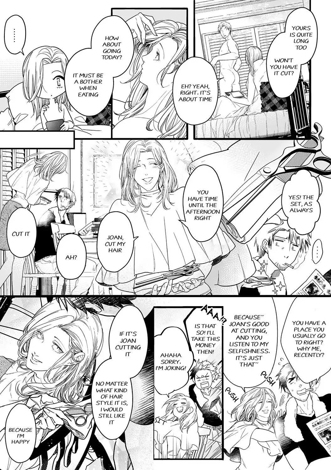 Zon BL Chapter 1 page 6 - Chapter 1: The Death of Love I Receive from You (Rirako Kabashima)