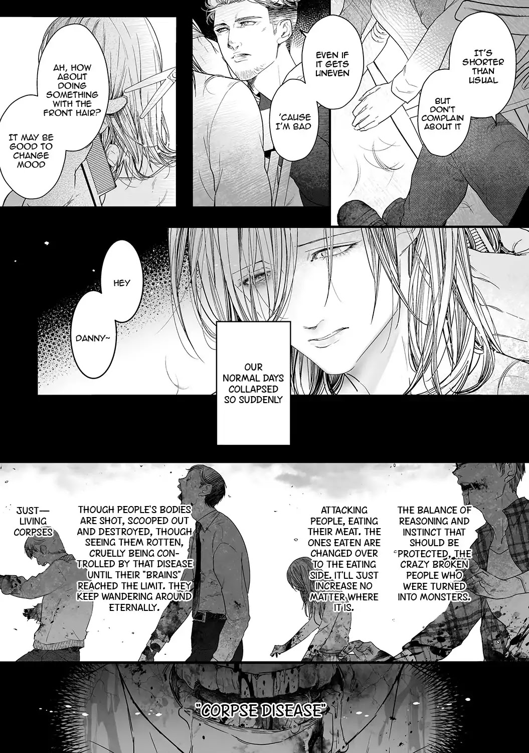 Zon BL Chapter 1 page 8 - Chapter 1: The Death of Love I Receive from You (Rirako Kabashima)