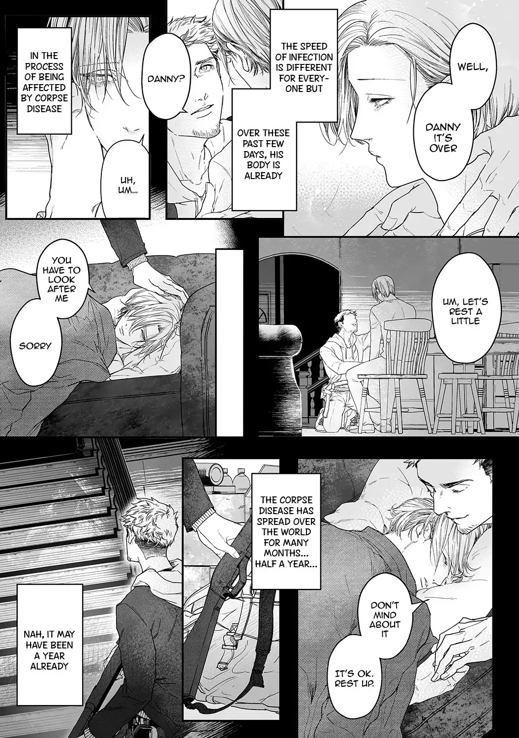Zon BL Chapter 1 page 9 - Chapter 1: The Death of Love I Receive from You (Rirako Kabashima)