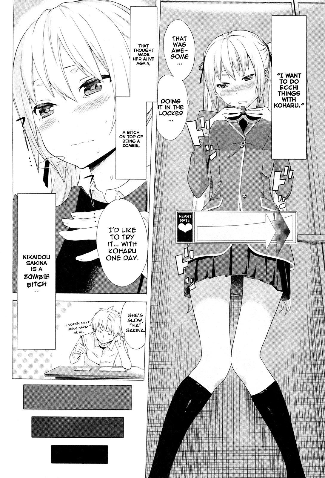 Zonbicchi wa Bicchi ni Fukumaremasu ka? Chapter 1 page 16 - Chapter 1: Zombie Girl in Love, Sakina