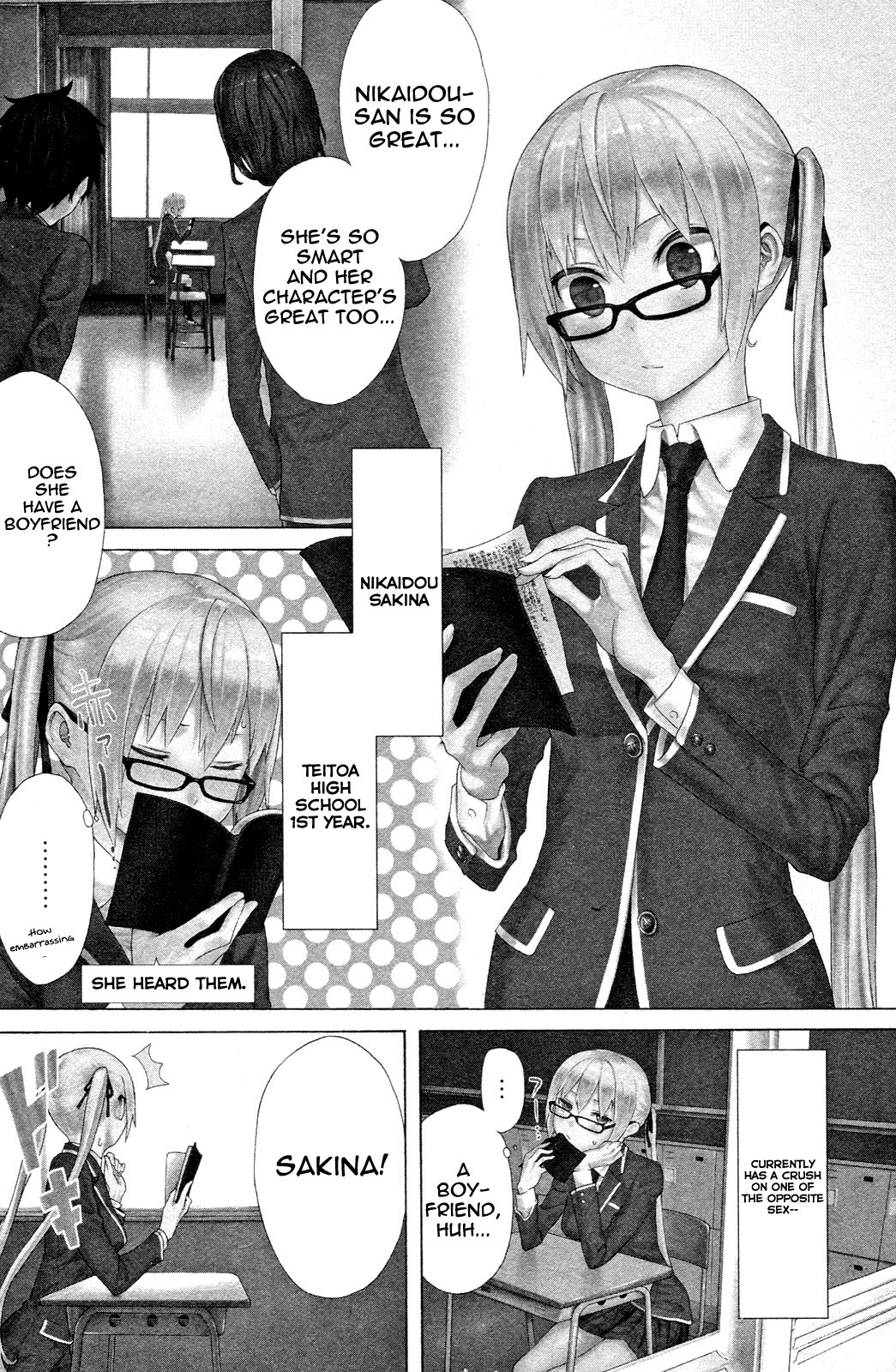 Zonbicchi wa Bicchi ni Fukumaremasu ka? Chapter 1 page 6 - Chapter 1: Zombie Girl in Love, Sakina