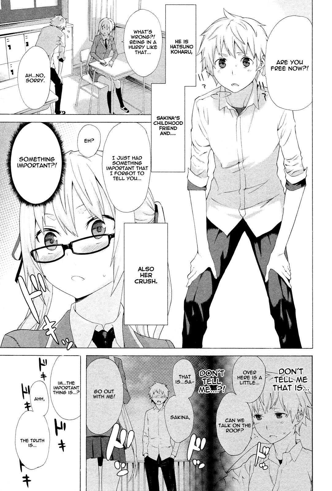 Zonbicchi wa Bicchi ni Fukumaremasu ka? Chapter 1 page 7 - Chapter 1: Zombie Girl in Love, Sakina