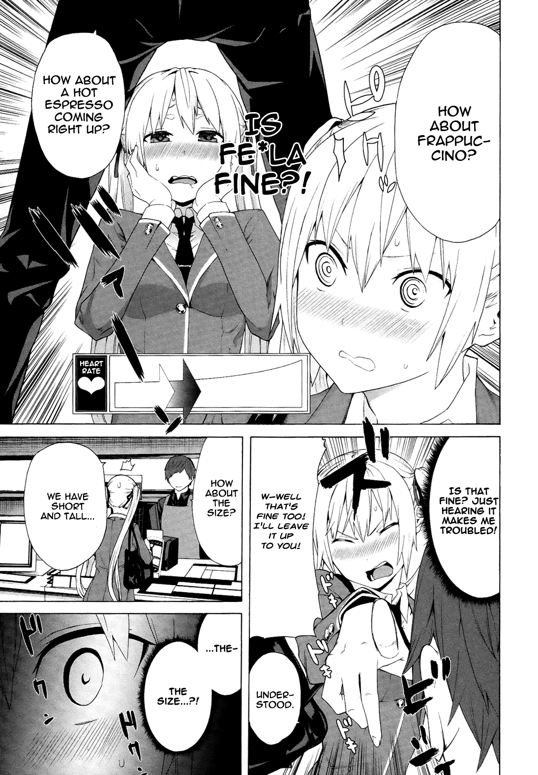 Zonbicchi wa Bicchi ni Fukumaremasu ka? Chapter 2 page 5 - Chapter 2: Zombitch, goes to a cafe