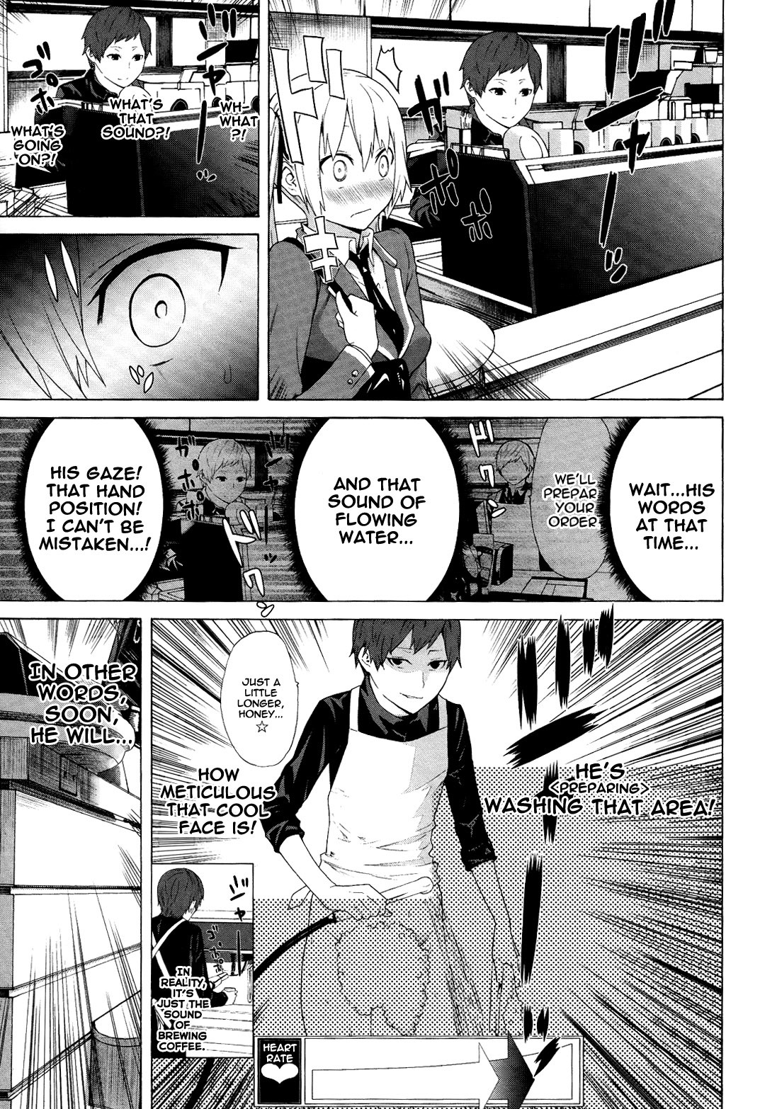 Zonbicchi wa Bicchi ni Fukumaremasu ka? Chapter 2 page 7 - Chapter 2: Zombitch, goes to a cafe