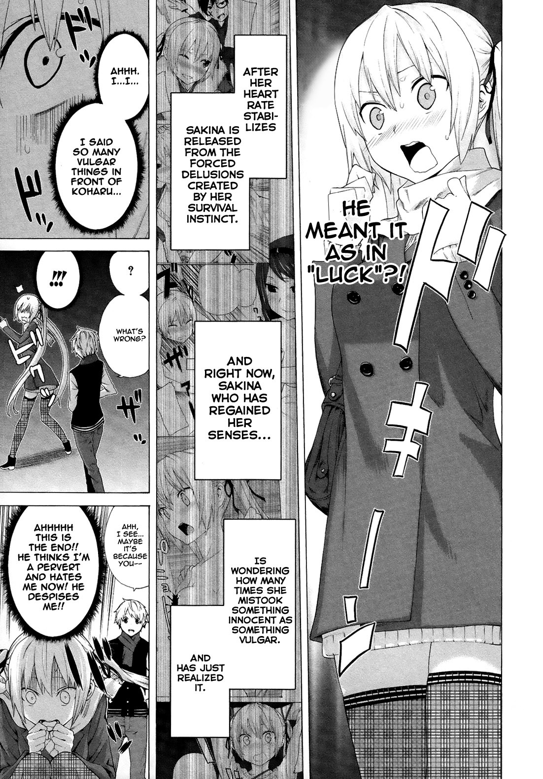 Zonbicchi wa Bicchi ni Fukumaremasu ka? Chapter 3 page 22 - Chapter 3: Zombitch, admiring the first death of the year