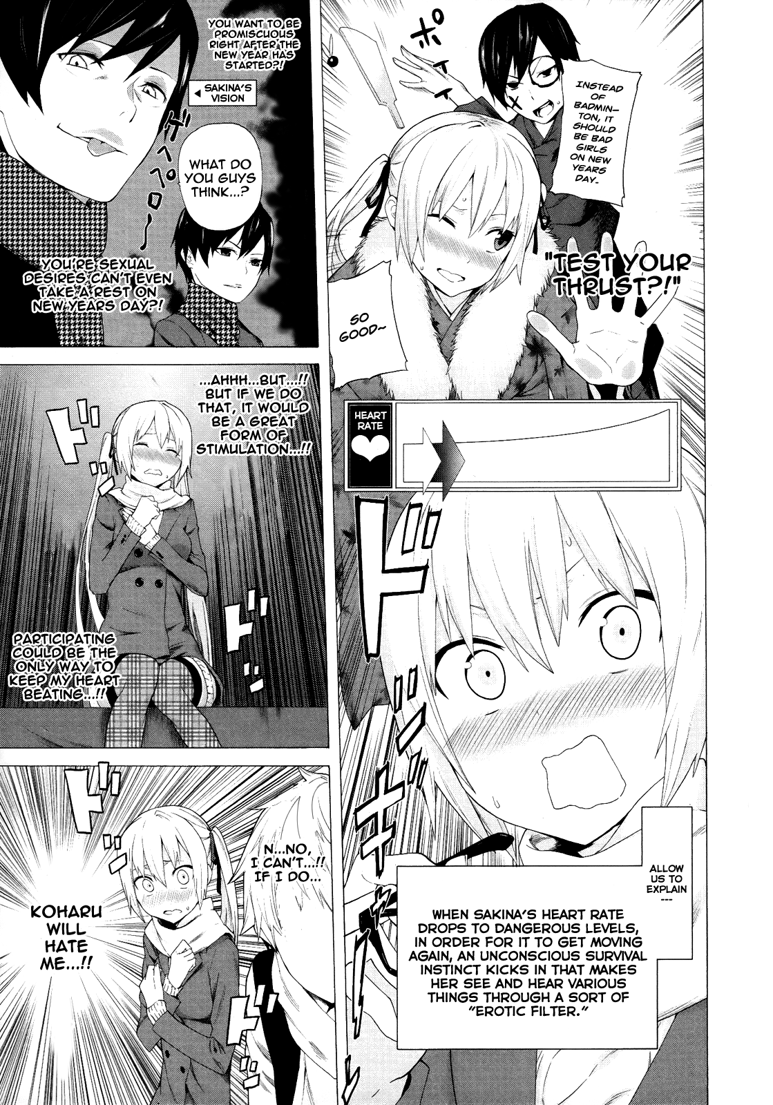 Zonbicchi wa Bicchi ni Fukumaremasu ka? Chapter 3 page 8 - Chapter 3: Zombitch, admiring the first death of the year