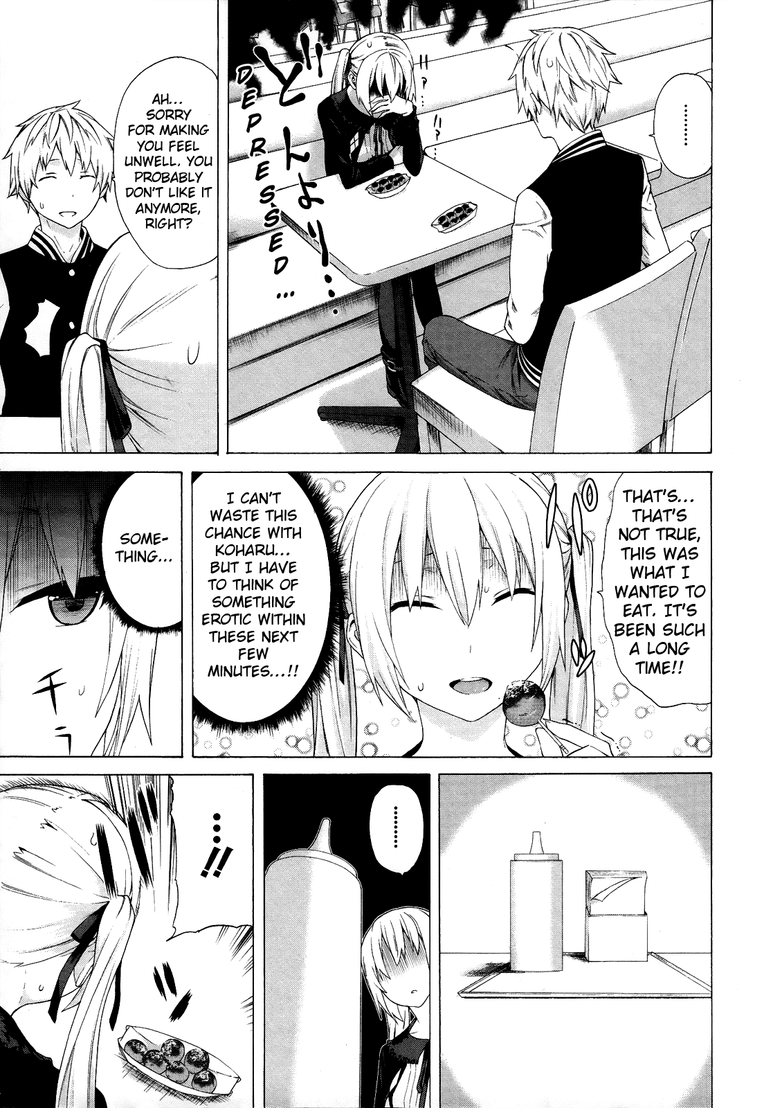 Zonbicchi wa Bicchi ni Fukumaremasu ka? Chapter 4 page 15 - Chapter 4: Zombitch, dies?!