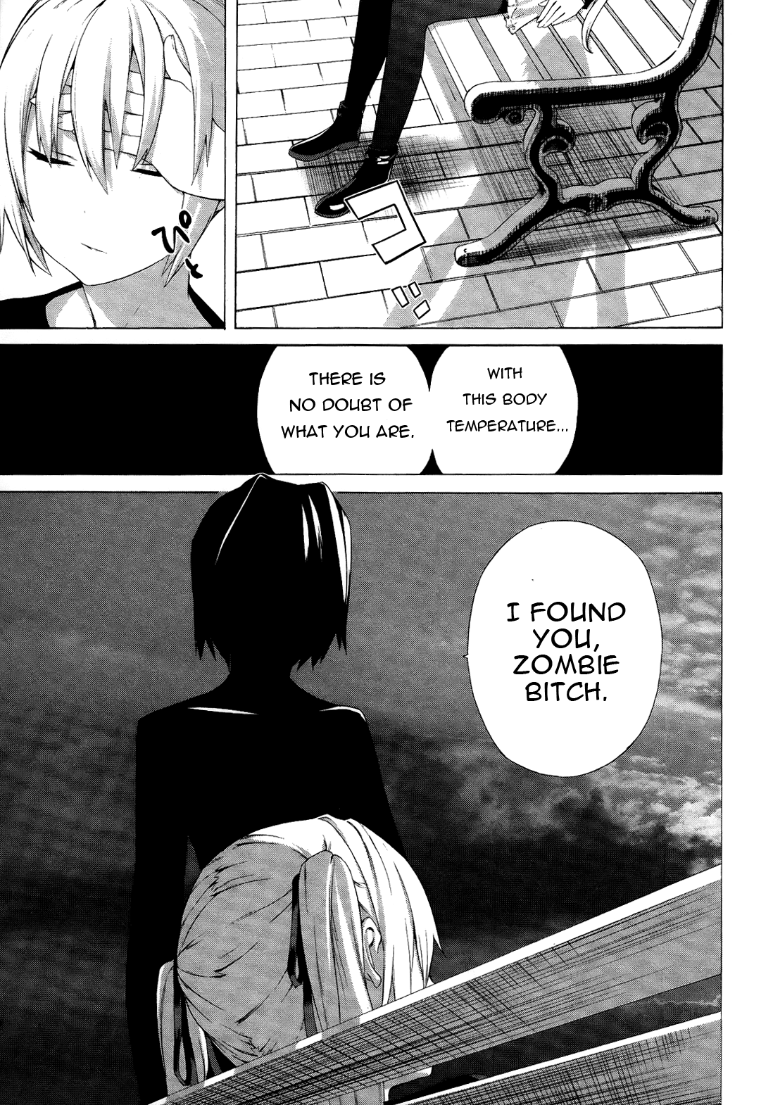Zonbicchi wa Bicchi ni Fukumaremasu ka? Chapter 4 page 29 - Chapter 4: Zombitch, dies?!