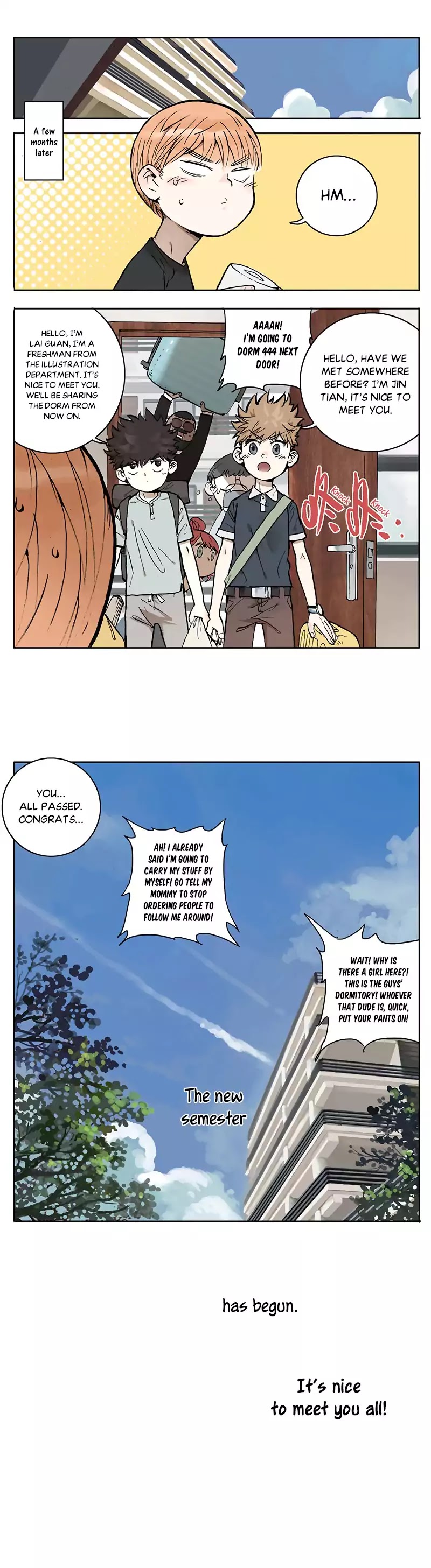 Zoo in the Dorm Chapter 1 page 10 - Chapter 1: School