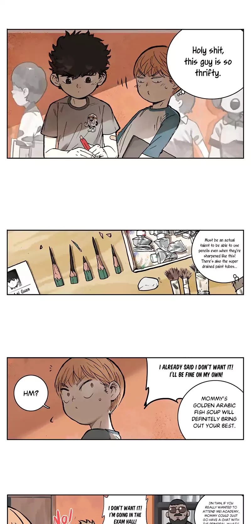 Zoo in the Dorm Chapter 1 page 4 - Chapter 1: School