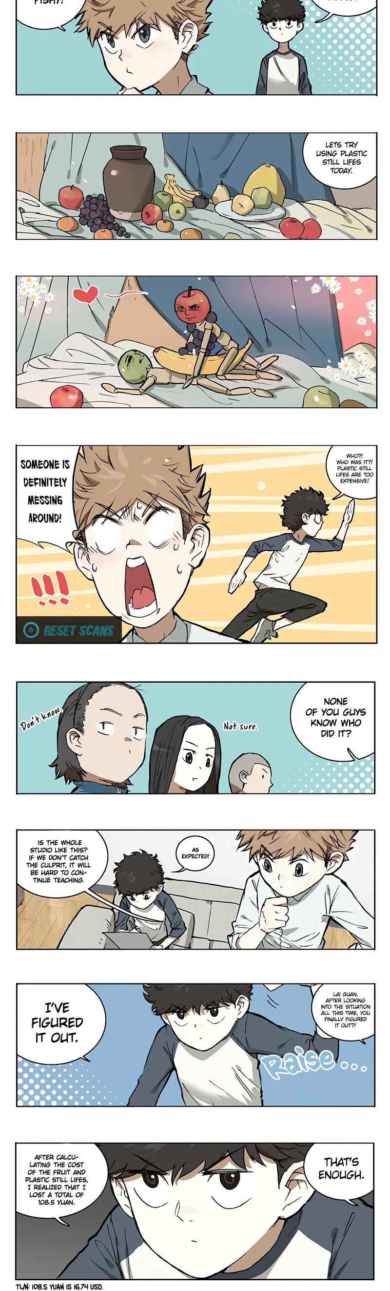 Zoo in the Dorm Chapter 15 page 3 - Chapter 15: Disappearing still's life
