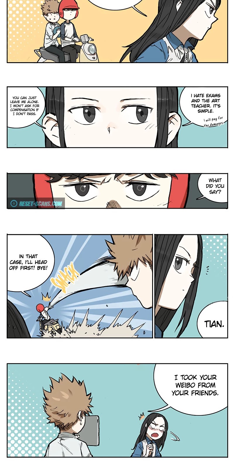 Zoo in the Dorm Chapter 16 page 5 - Chapter 16: I must give the teacher a book