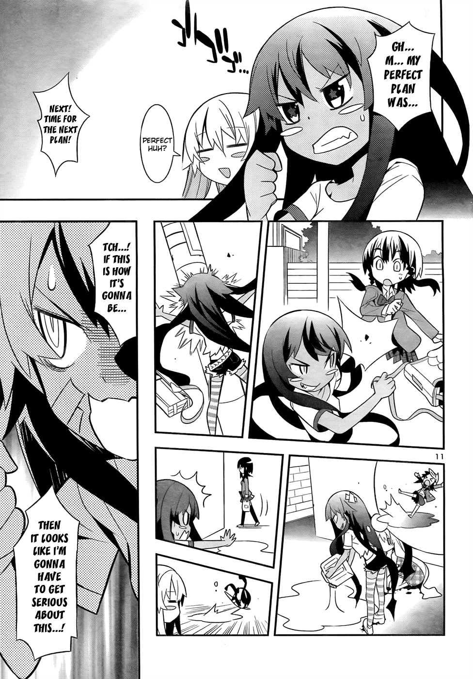 Zoushoku Shoujo Plana-chan! Chapter 10.2 page 11 - Chapter 10 v2 : Rebellious Plana-chan?!