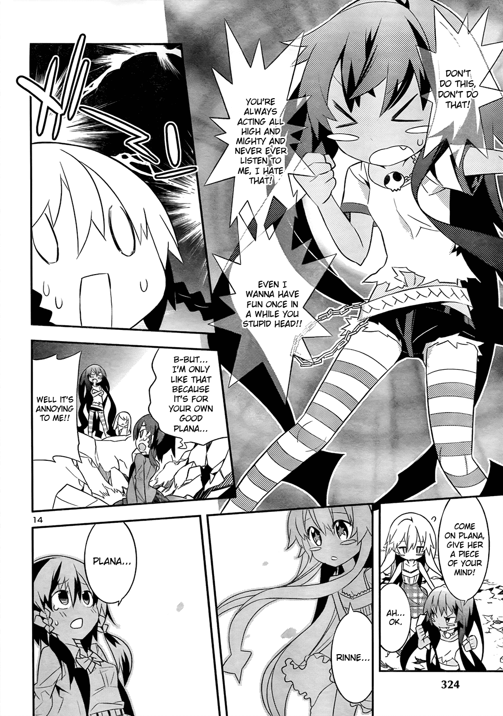 Zoushoku Shoujo Plana-chan! Chapter 10.2 page 14 - Chapter 10 v2 : Rebellious Plana-chan?!