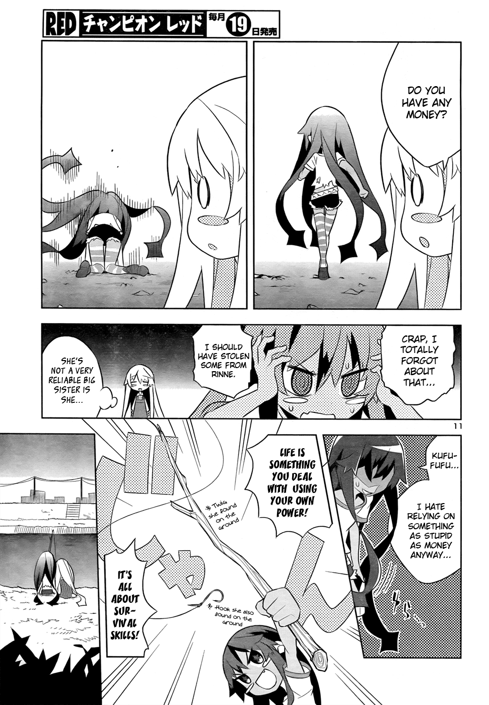 Zoushoku Shoujo Plana-chan! Chapter 11.2 page 11 - Chapter 11 v2 : Plana-chan and Family
