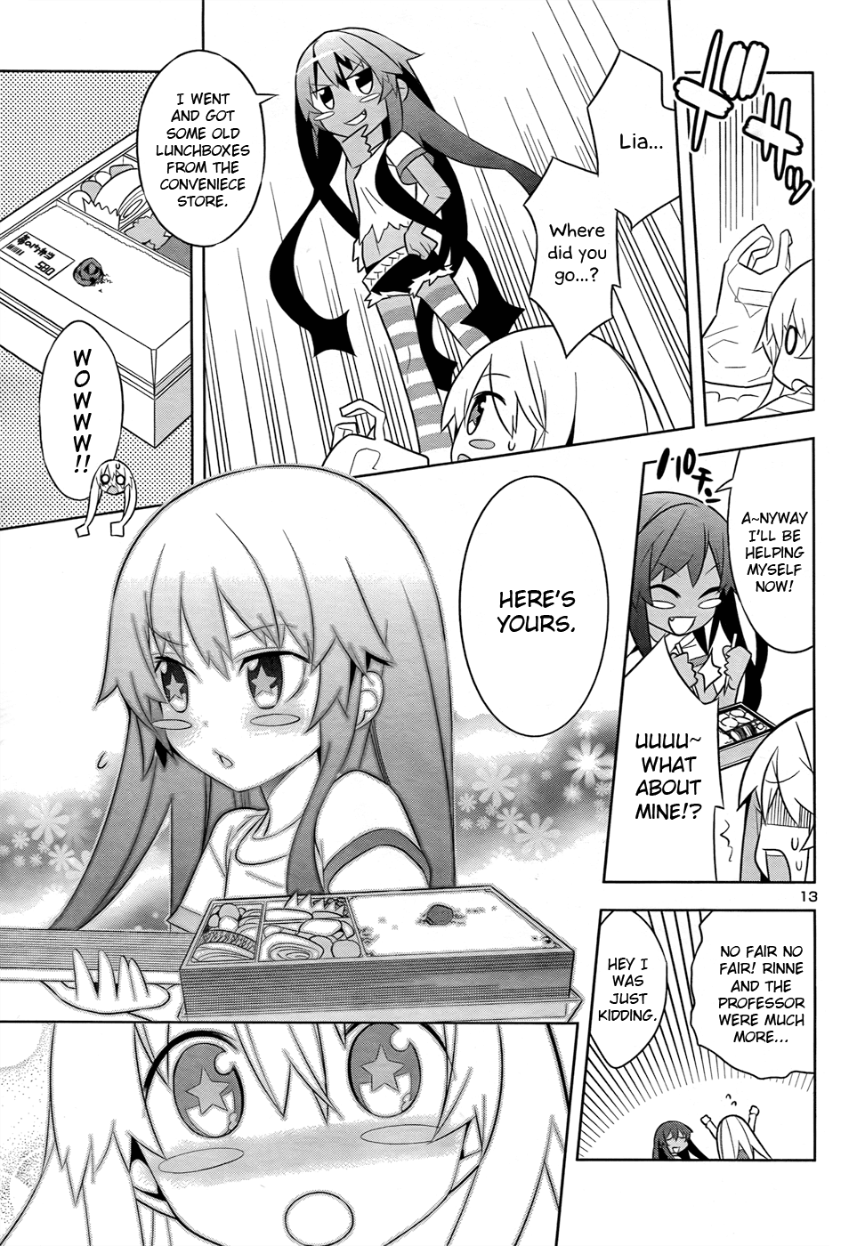 Zoushoku Shoujo Plana-chan! Chapter 11.2 page 13 - Chapter 11 v2 : Plana-chan and Family