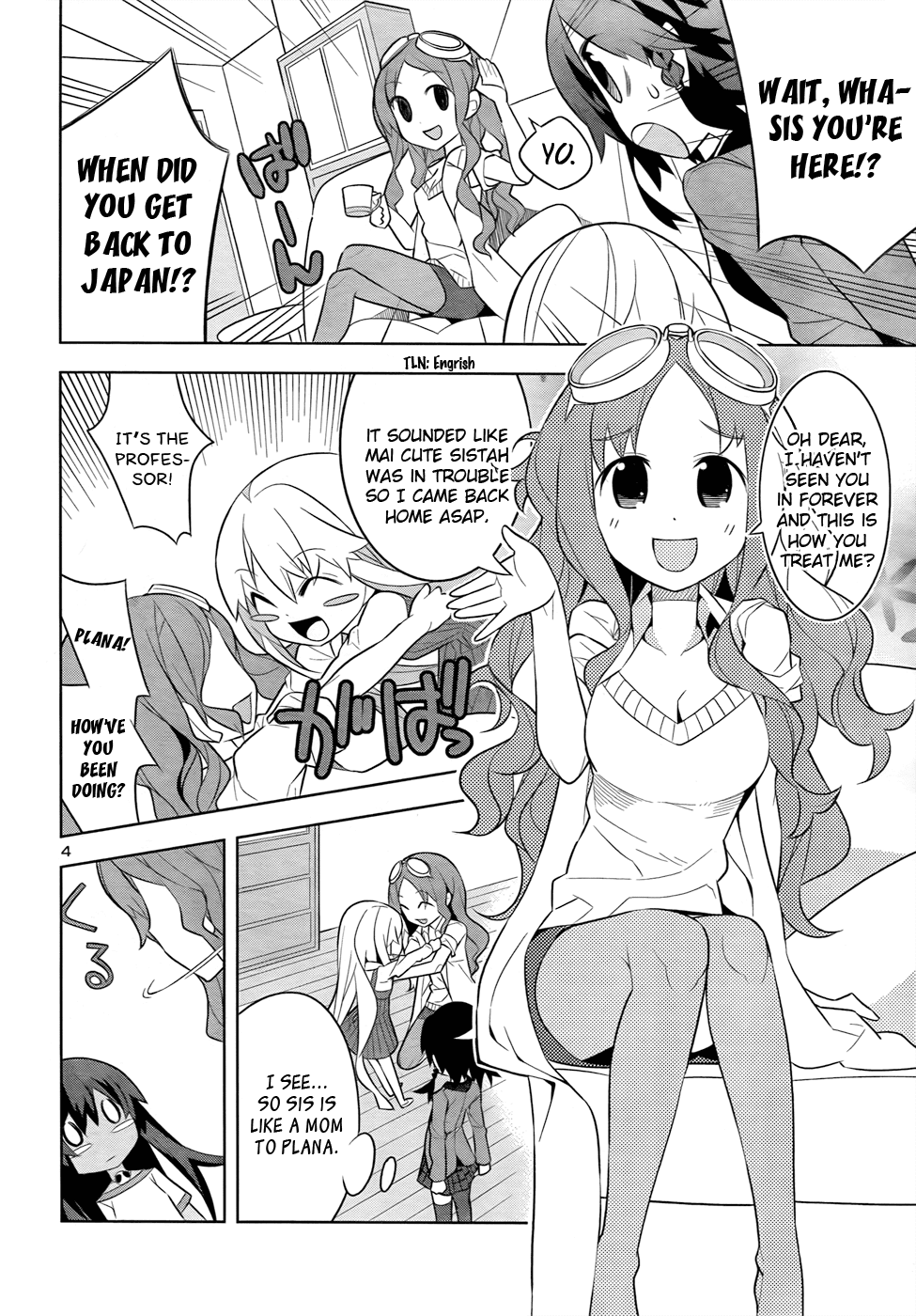 Zoushoku Shoujo Plana-chan! Chapter 11.2 page 4 - Chapter 11 v2 : Plana-chan and Family