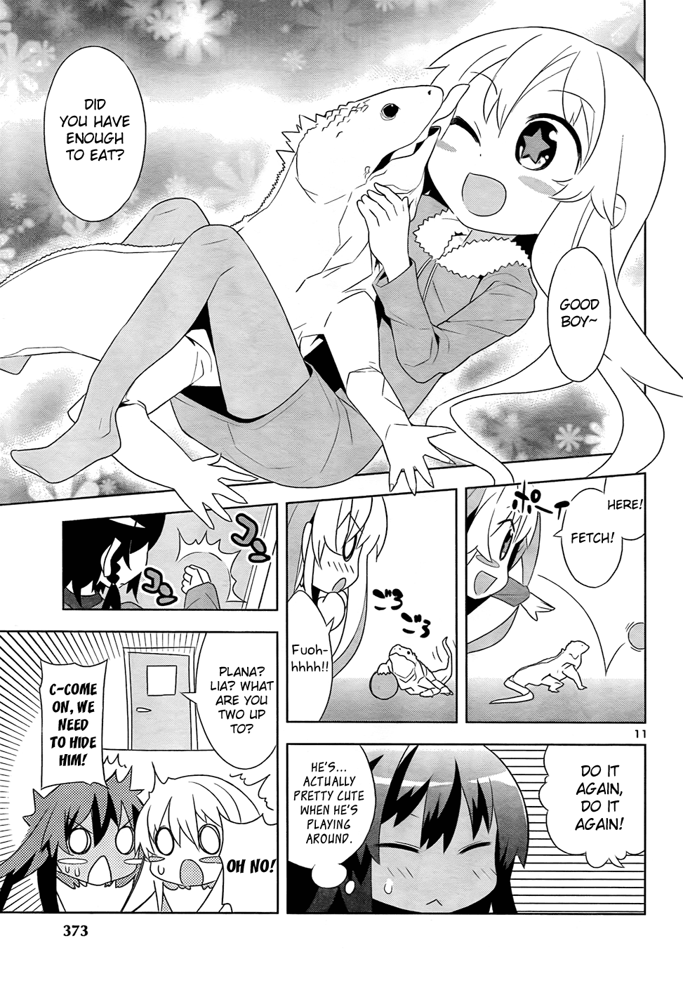 Zoushoku Shoujo Plana-chan! Chapter 13.2 page 12 - Chapter 13 v2 : Plana-chan and Riku