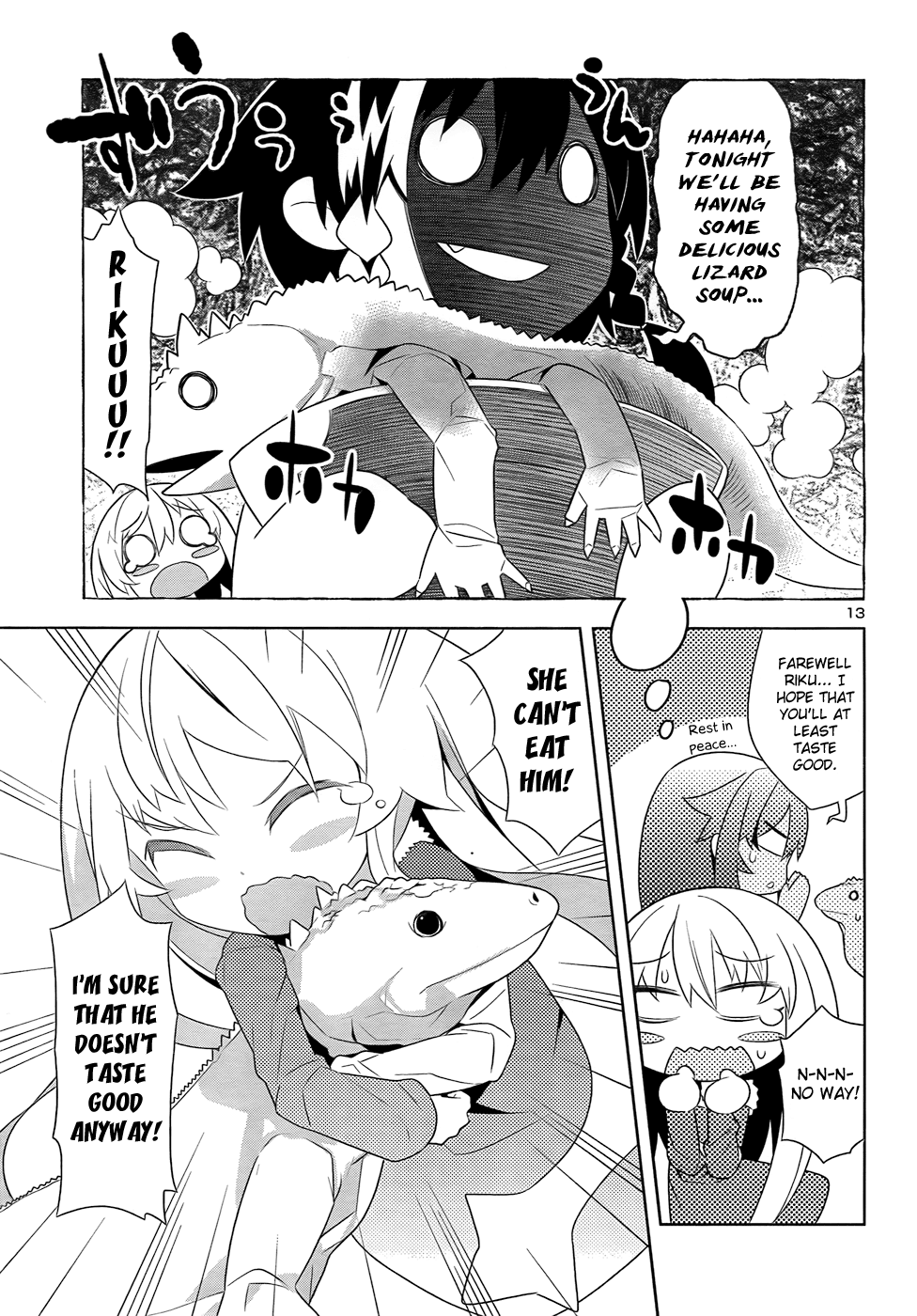 Zoushoku Shoujo Plana-chan! Chapter 13.2 page 14 - Chapter 13 v2 : Plana-chan and Riku