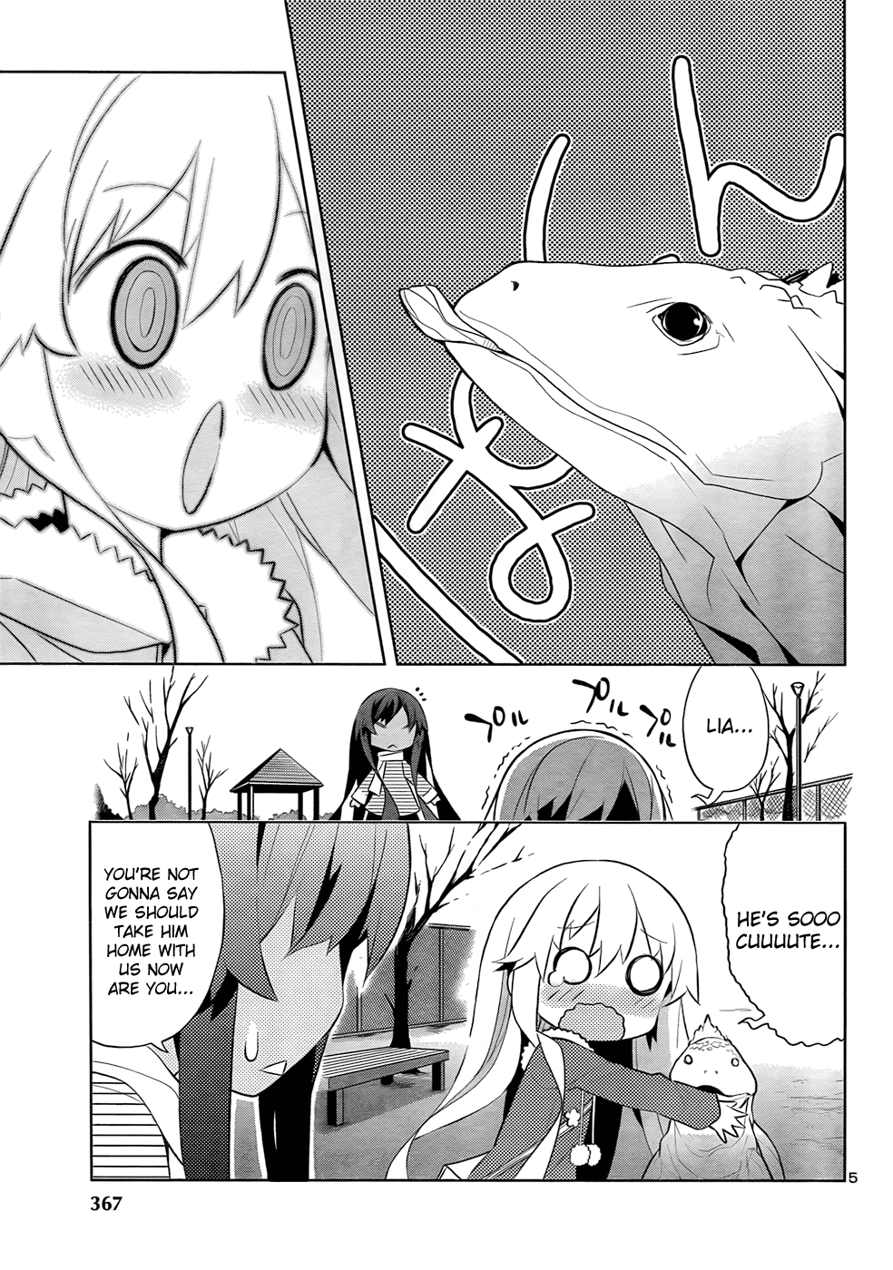 Zoushoku Shoujo Plana-chan! Chapter 13.2 page 6 - Chapter 13 v2 : Plana-chan and Riku