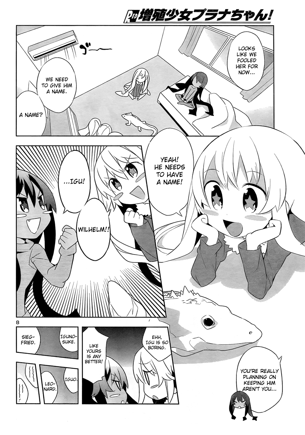 Zoushoku Shoujo Plana-chan! Chapter 13.2 page 9 - Chapter 13 v2 : Plana-chan and Riku