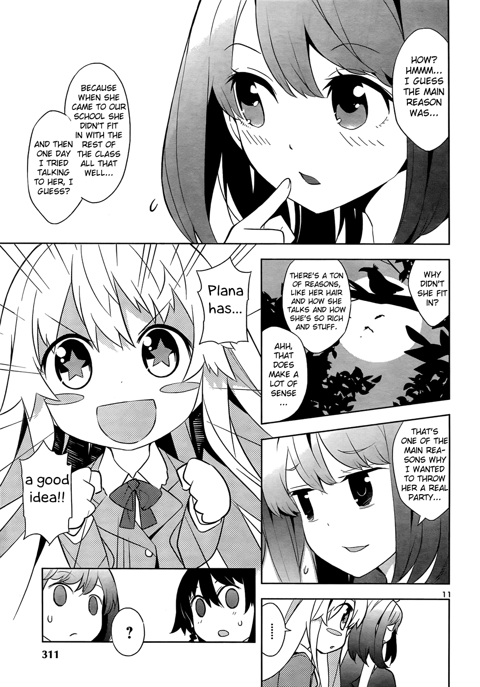 Zoushoku Shoujo Plana-chan! Chapter 14.2 page 11 - Chapter 14 v2 : Plana-chan's Celebration