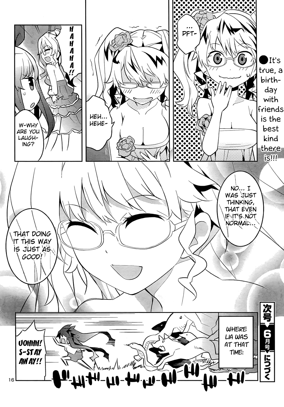 Zoushoku Shoujo Plana-chan! Chapter 14.2 page 16 - Chapter 14 v2 : Plana-chan's Celebration
