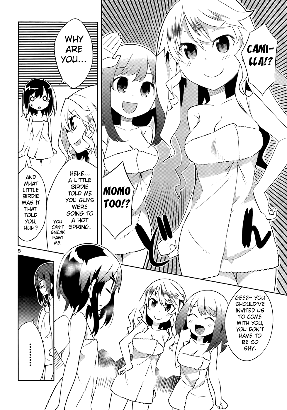 Zoushoku Shoujo Plana-chan! Chapter 15.2 page 8 - Chapter 15 v2 : Plana-chan and Hot Springs
