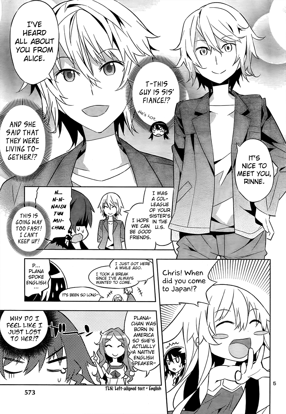 Zoushoku Shoujo Plana-chan! Chapter 16.2 page 5 - Chapter 16 v2 : Plana-chan and the Sudden Visitor