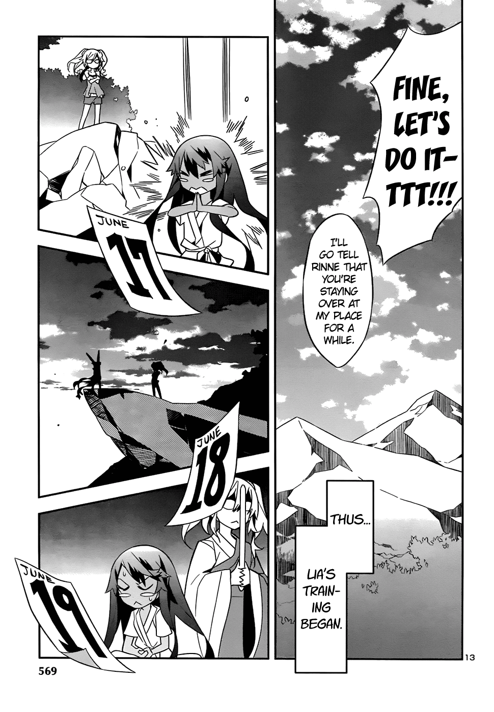 Zoushoku Shoujo Plana-chan! Chapter 17.2 page 13 - Chapter 17 v2 : Lia's Training and Plana-chan