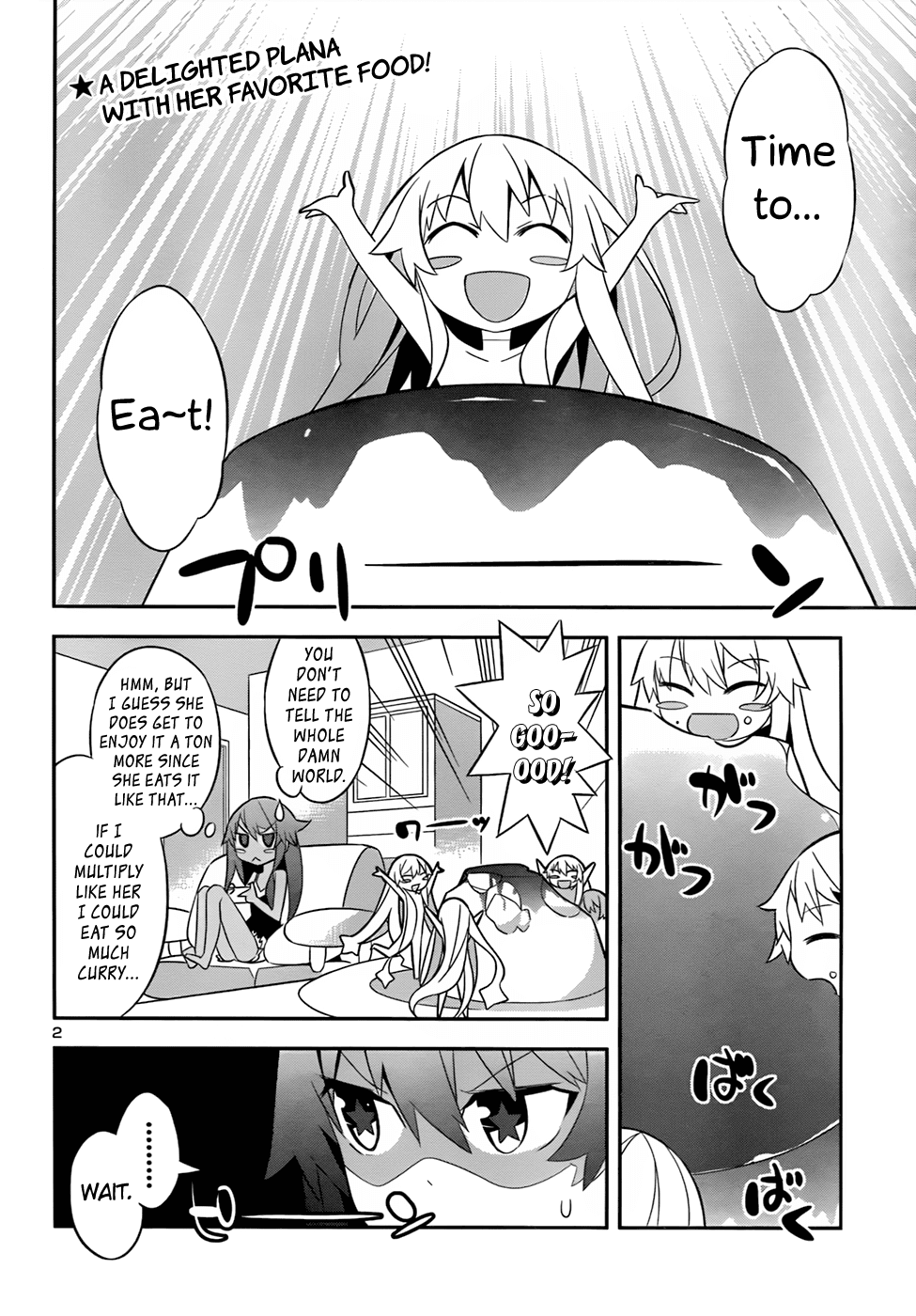 Zoushoku Shoujo Plana-chan! Chapter 17.2 page 2 - Chapter 17 v2 : Lia's Training and Plana-chan