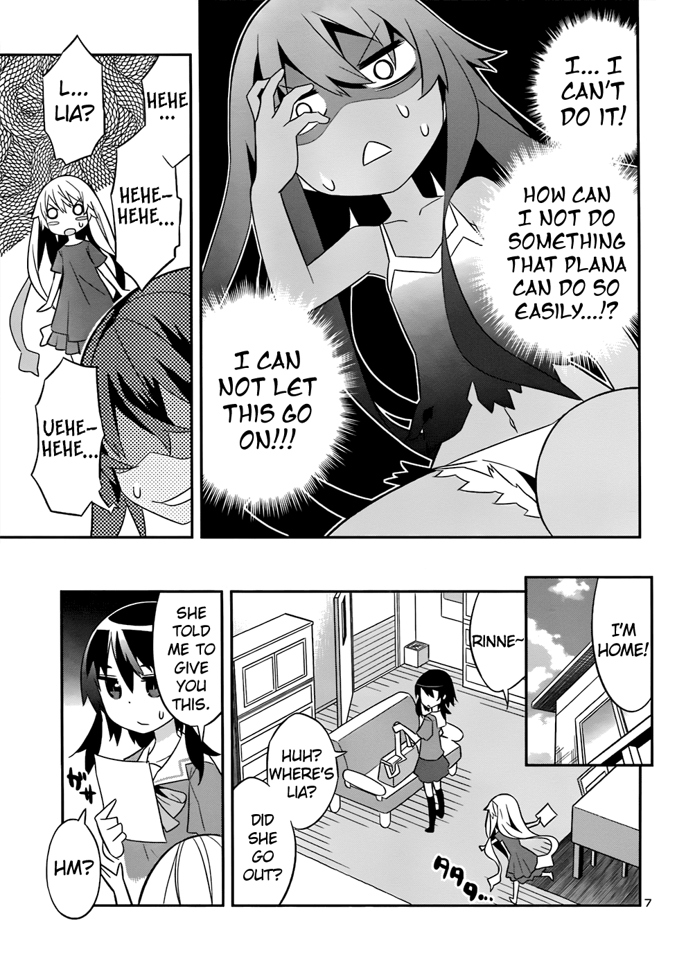 Zoushoku Shoujo Plana-chan! Chapter 17.2 page 7 - Chapter 17 v2 : Lia's Training and Plana-chan