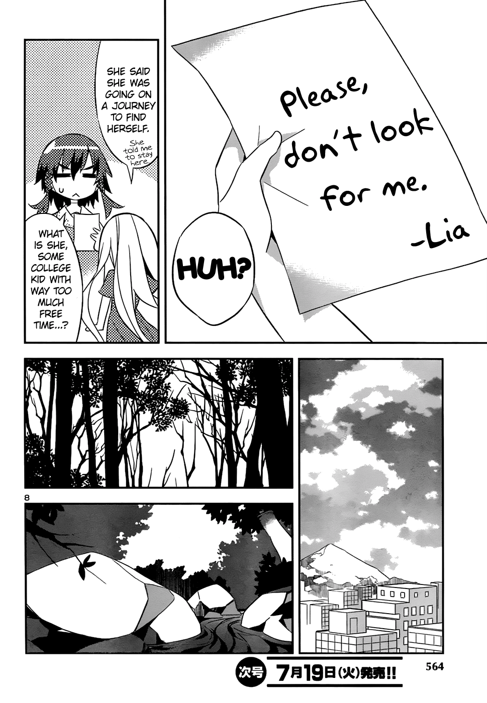 Zoushoku Shoujo Plana-chan! Chapter 17.2 page 8 - Chapter 17 v2 : Lia's Training and Plana-chan