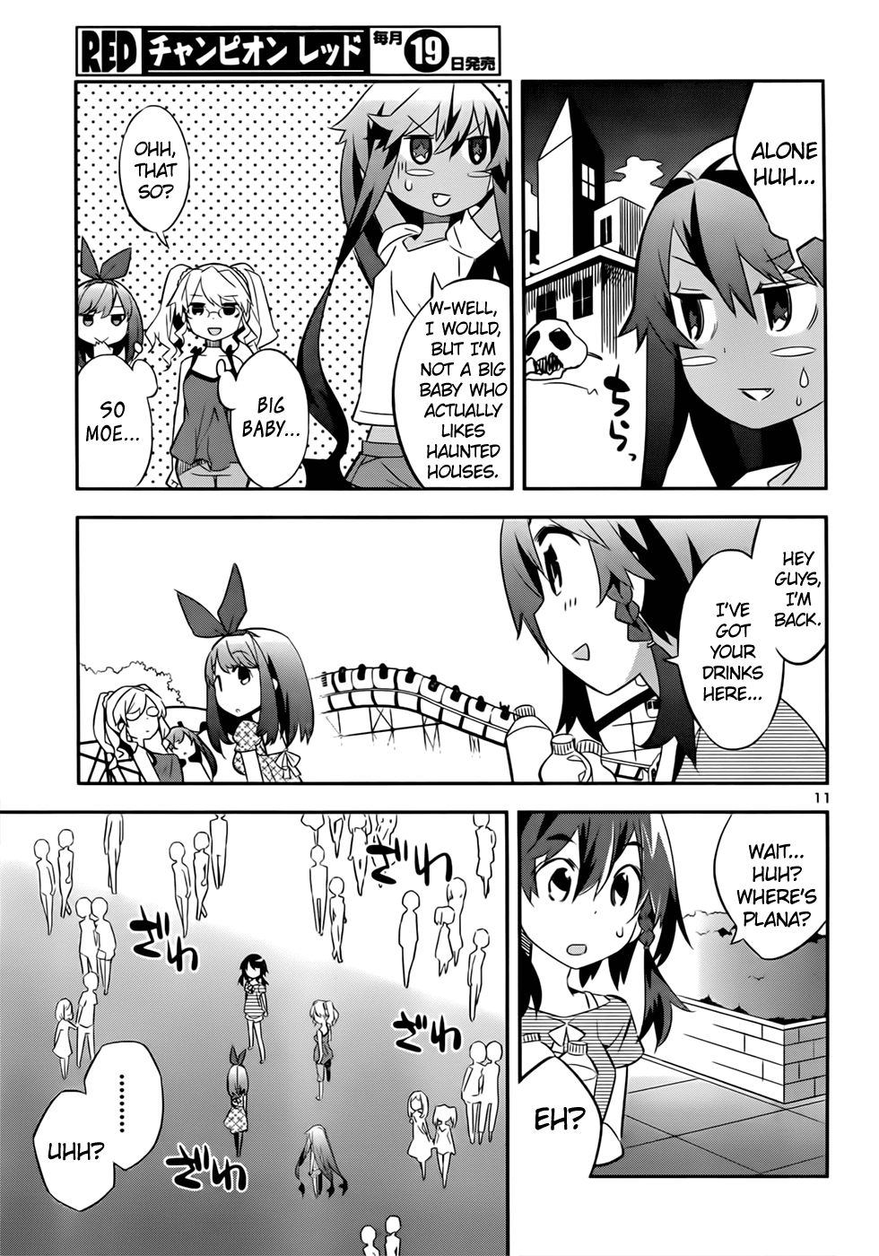 Zoushoku Shoujo Plana-chan! Chapter 19.2 page 11 - Chapter 19 v2 : Plana-chan At the Amusement Park