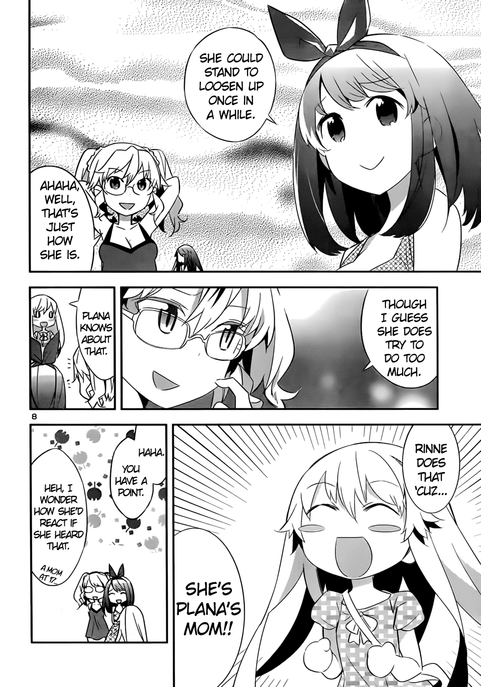 Zoushoku Shoujo Plana-chan! Chapter 19.2 page 8 - Chapter 19 v2 : Plana-chan At the Amusement Park
