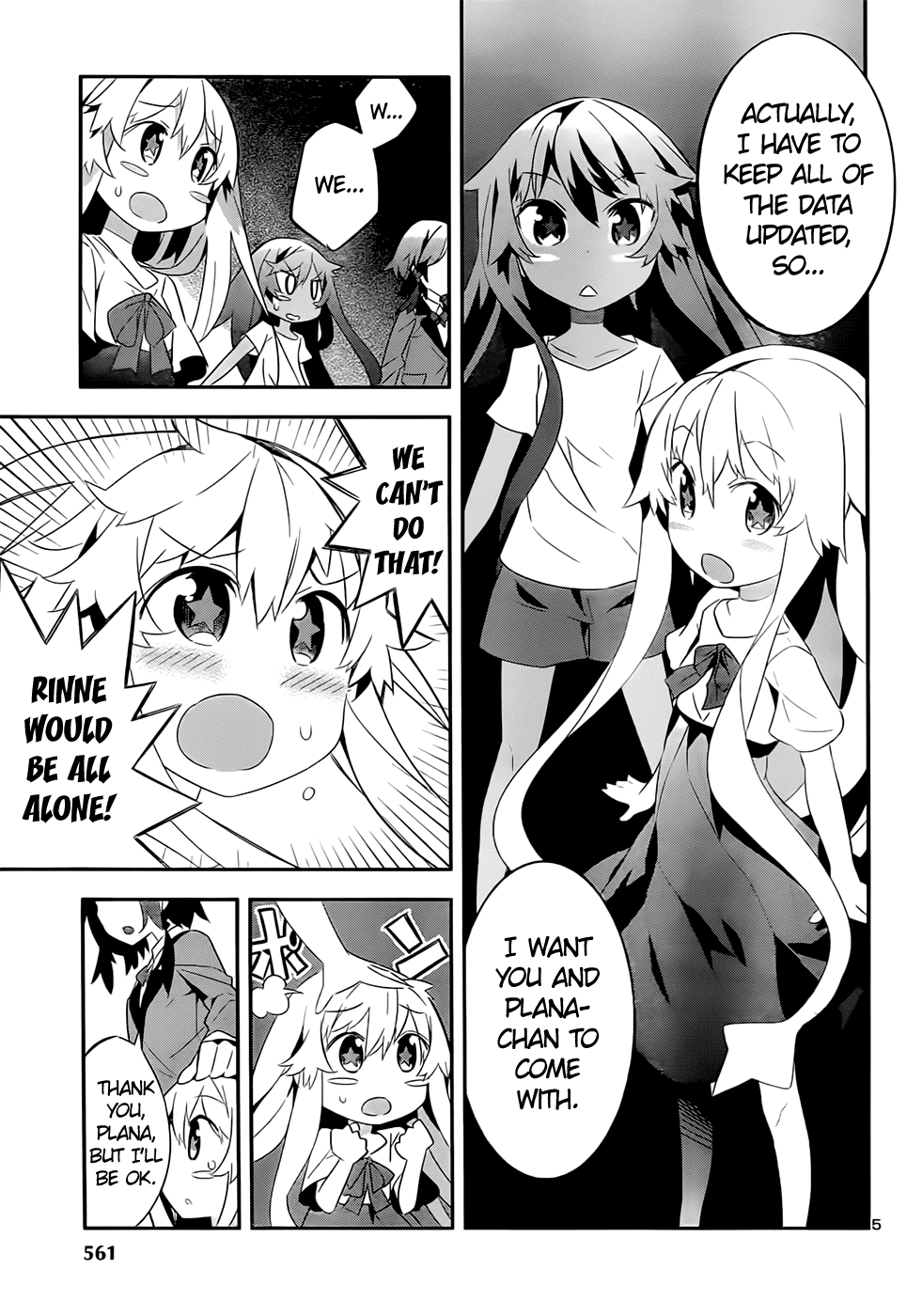 Zoushoku Shoujo Plana-chan! Chapter 20.2 page 5 - Chapter 20 v2 : Plana-chan, farewell?!
