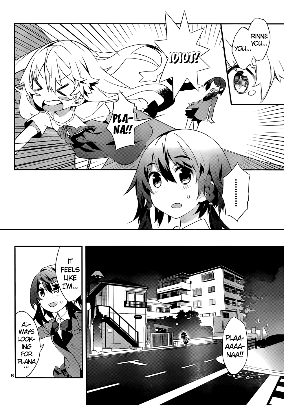 Zoushoku Shoujo Plana-chan! Chapter 20.2 page 8 - Chapter 20 v2 : Plana-chan, farewell?!