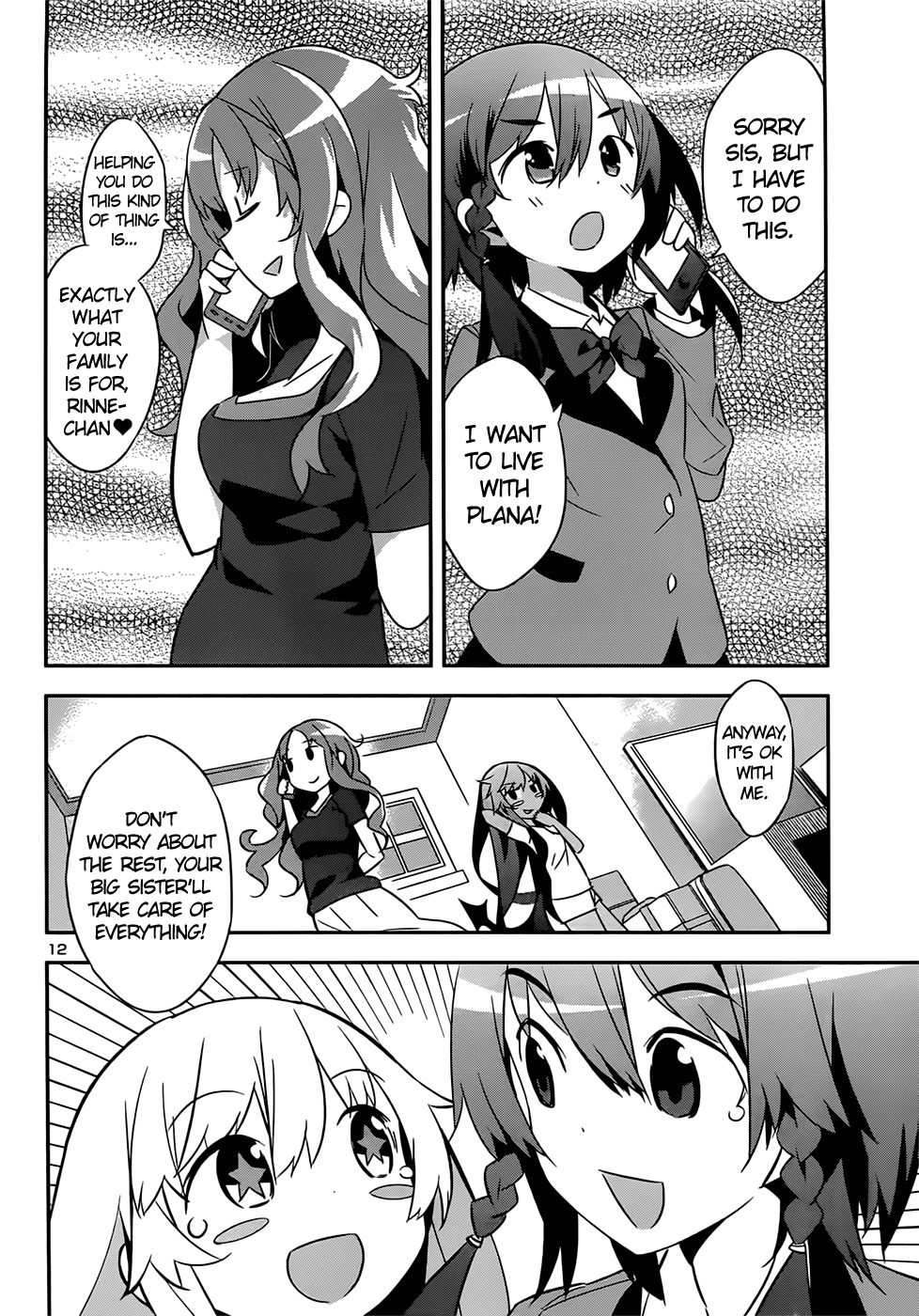 Zoushoku Shoujo Plana-chan! Chapter 21.2 page 12 - Chapter 21 v2 : Plana-chan and Rinne