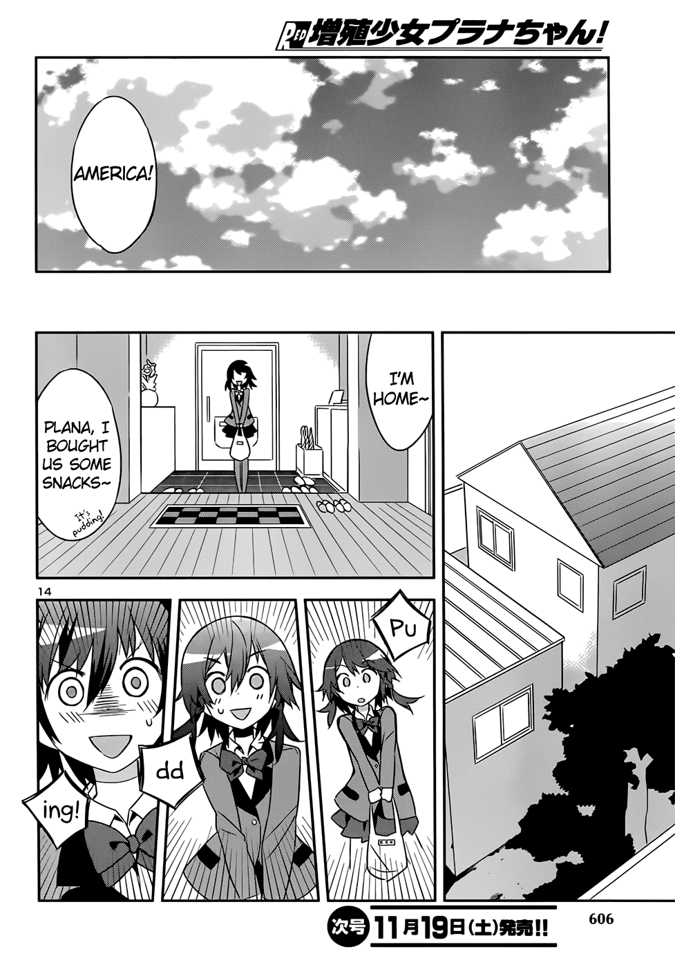 Zoushoku Shoujo Plana-chan! Chapter 21.2 page 14 - Chapter 21 v2 : Plana-chan and Rinne