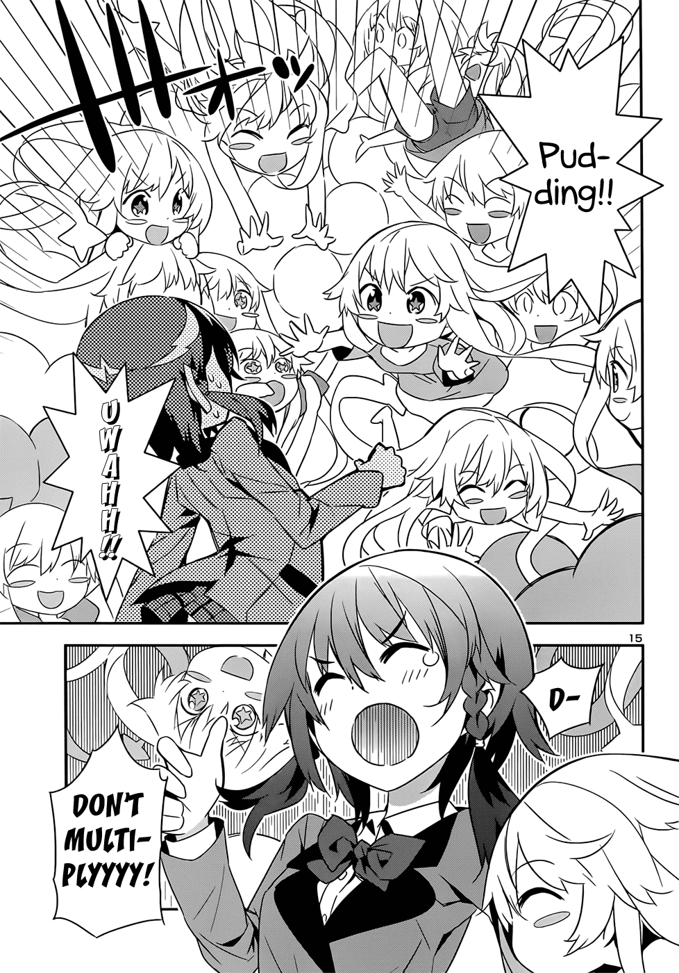 Zoushoku Shoujo Plana-chan! Chapter 21.2 page 15 - Chapter 21 v2 : Plana-chan and Rinne