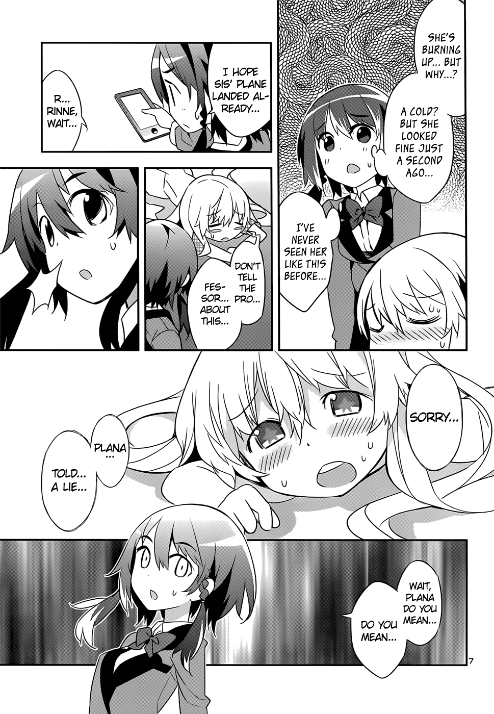 Zoushoku Shoujo Plana-chan! Chapter 21.2 page 8 - Chapter 21 v2 : Plana-chan and Rinne