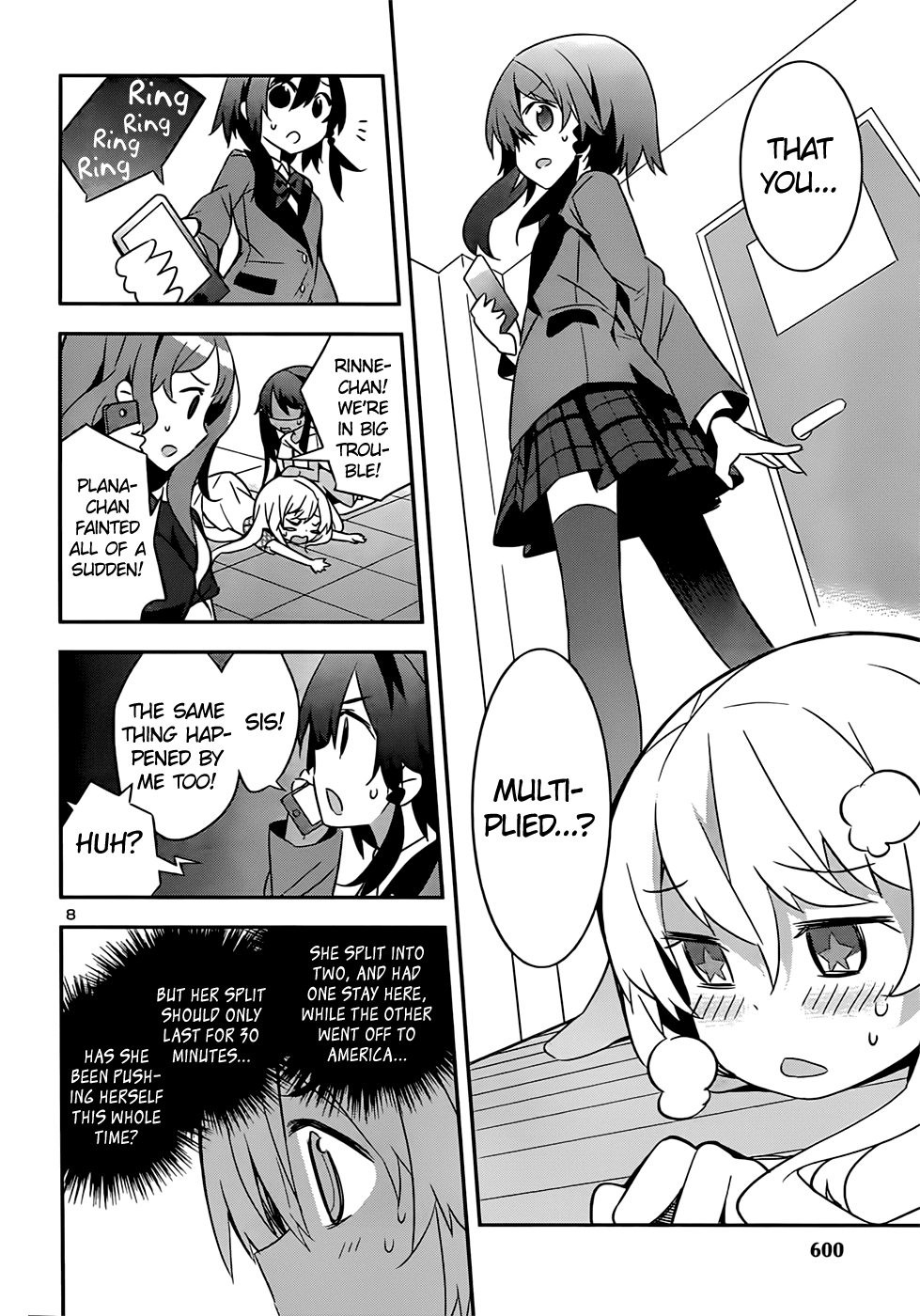 Zoushoku Shoujo Plana-chan! Chapter 21.2 page 9 - Chapter 21 v2 : Plana-chan and Rinne