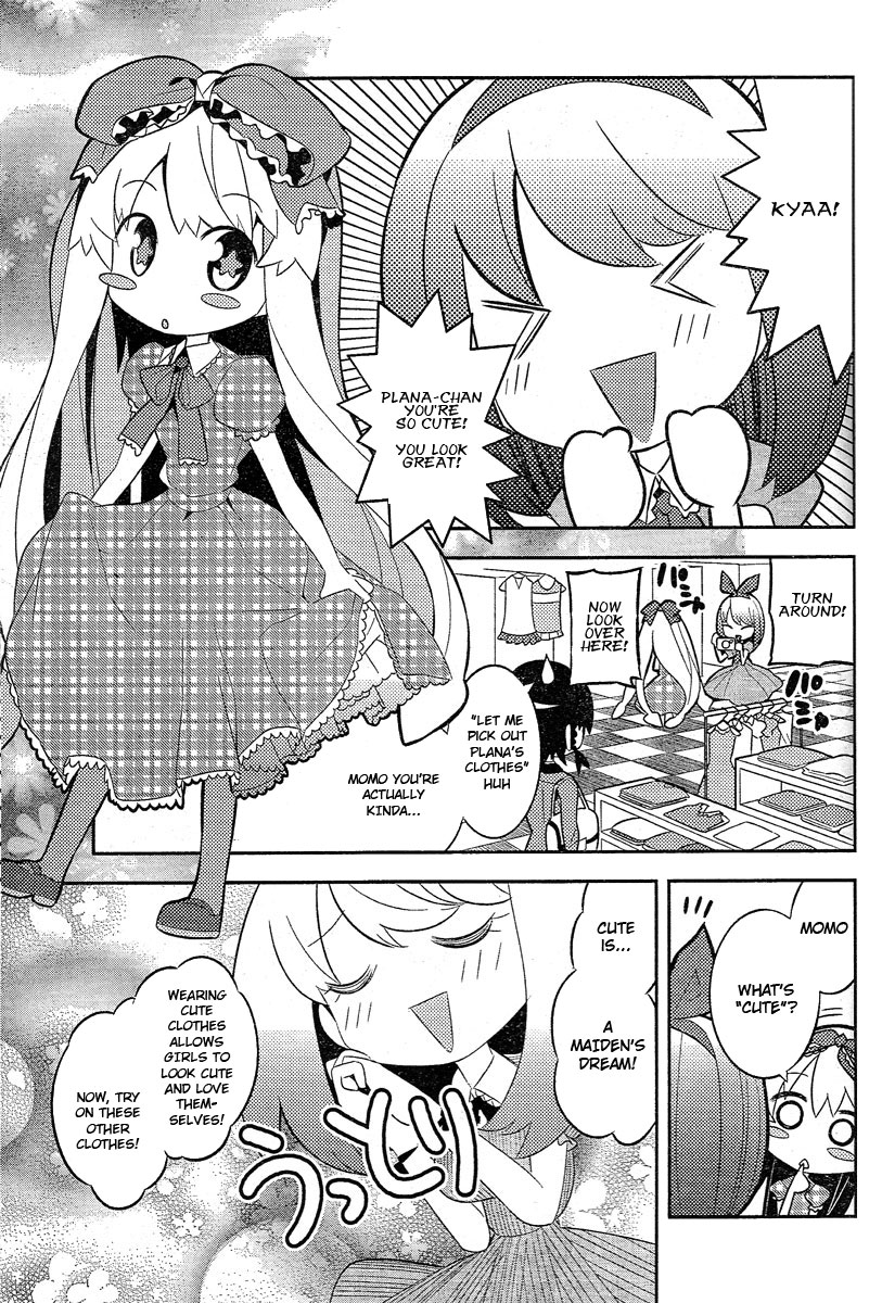Zoushoku Shoujo Plana-chan! Chapter 3.2 page 11 - Chapter 3 v2 : Plana-chan, Let's Play Dress-up!