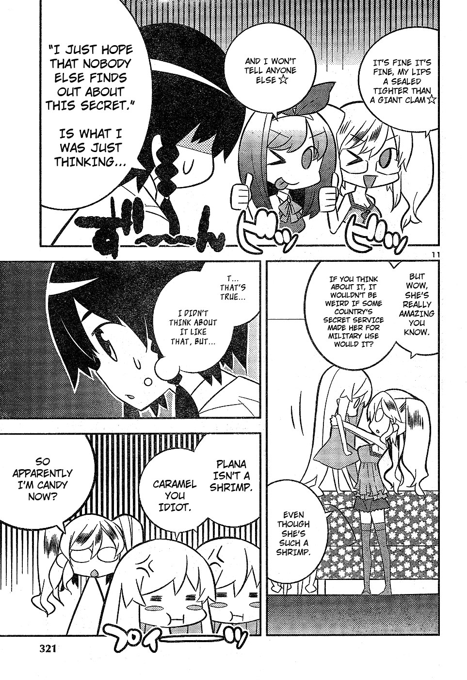 Zoushoku Shoujo Plana-chan! Chapter 4.2 page 11 - Chapter 4 v2 : Plana-chan Grows Up