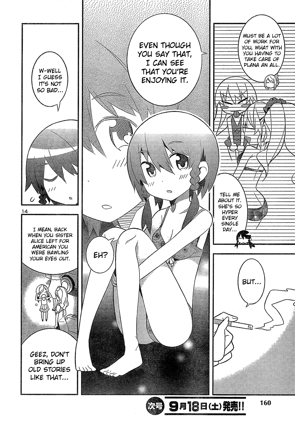 Zoushoku Shoujo Plana-chan! Chapter 7.2 page 14 - Chapter 7 v2 : Plana-chan And The Sea