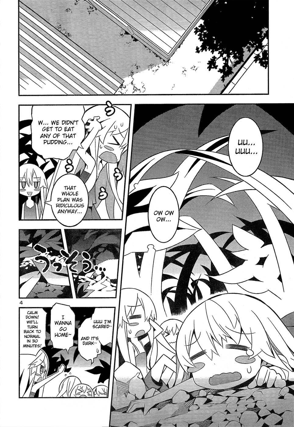 Zoushoku Shoujo Plana-chan! Chapter 8.2 page 4 - Chapter 8 v2 : Plana-chan, Survive The Backyard
