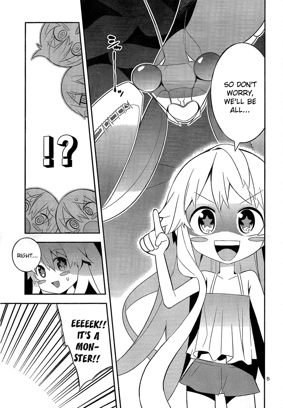 Zoushoku Shoujo Plana-chan! Chapter 8.2 page 5 - Chapter 8 v2 : Plana-chan, Survive The Backyard
