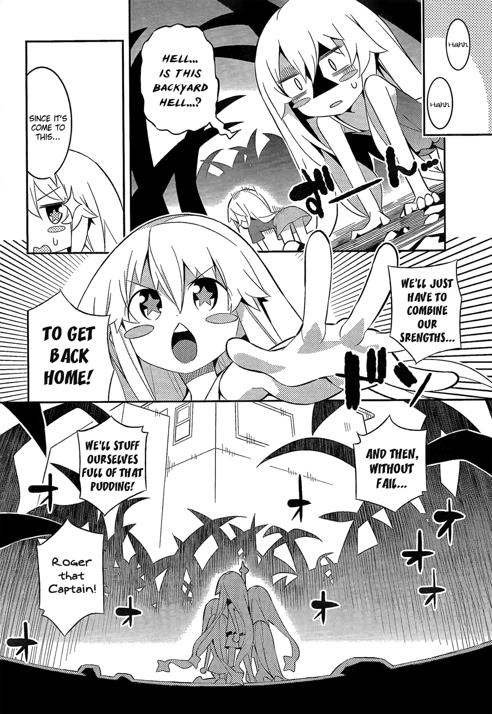 Zoushoku Shoujo Plana-chan! Chapter 8.2 page 6 - Chapter 8 v2 : Plana-chan, Survive The Backyard