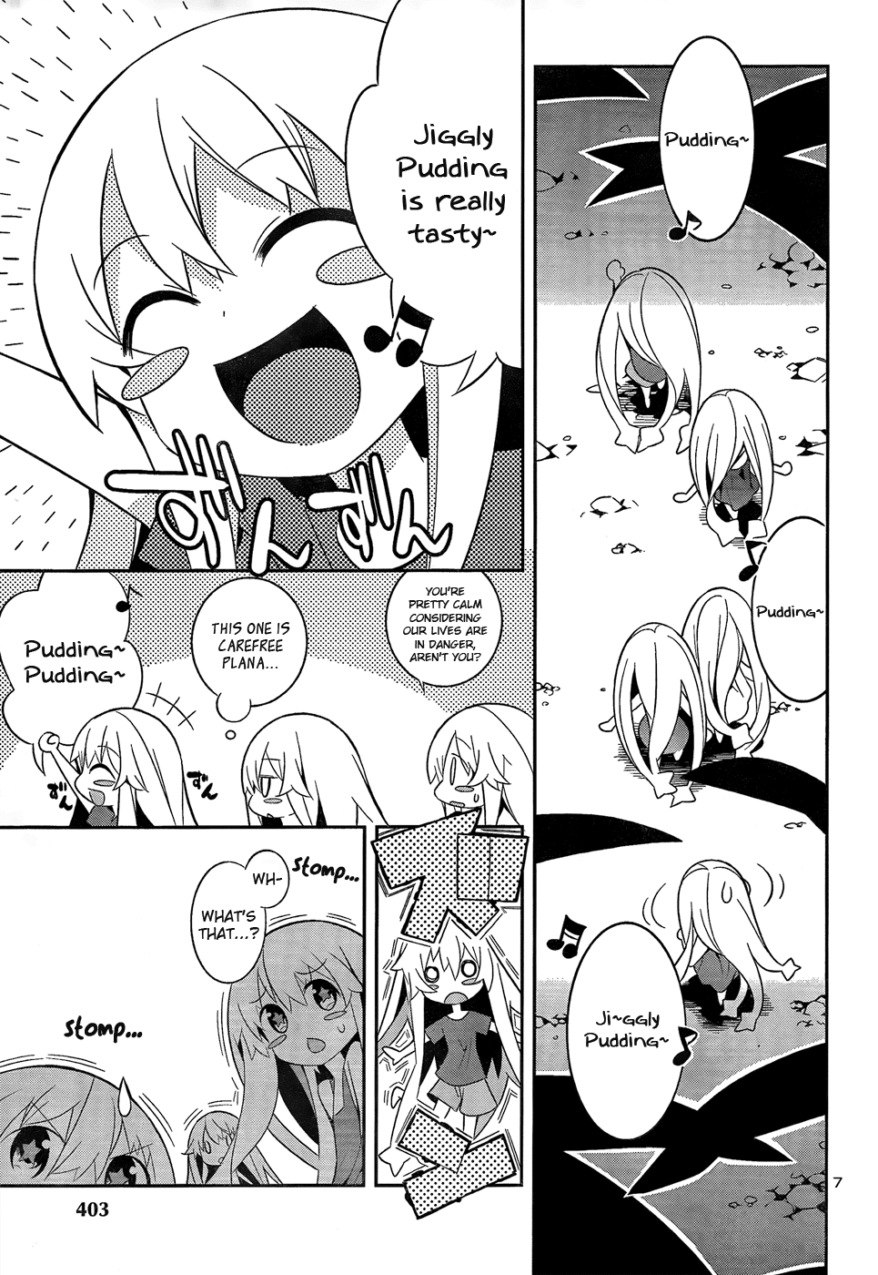 Zoushoku Shoujo Plana-chan! Chapter 8.2 page 7 - Chapter 8 v2 : Plana-chan, Survive The Backyard