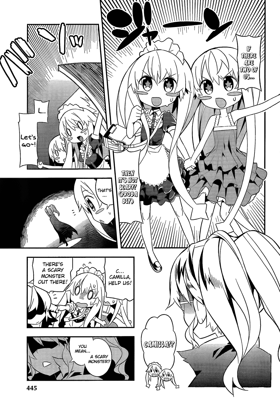 Zoushoku Shoujo Plana-chan! Chapter 9.2 page 13 - Chapter 9 v2 : Plana-chan and the Terrifying Mansion